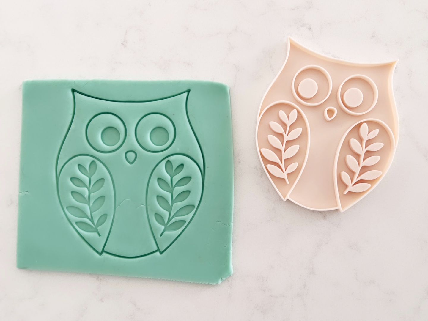 Owl Cookie Cutter and Stamp