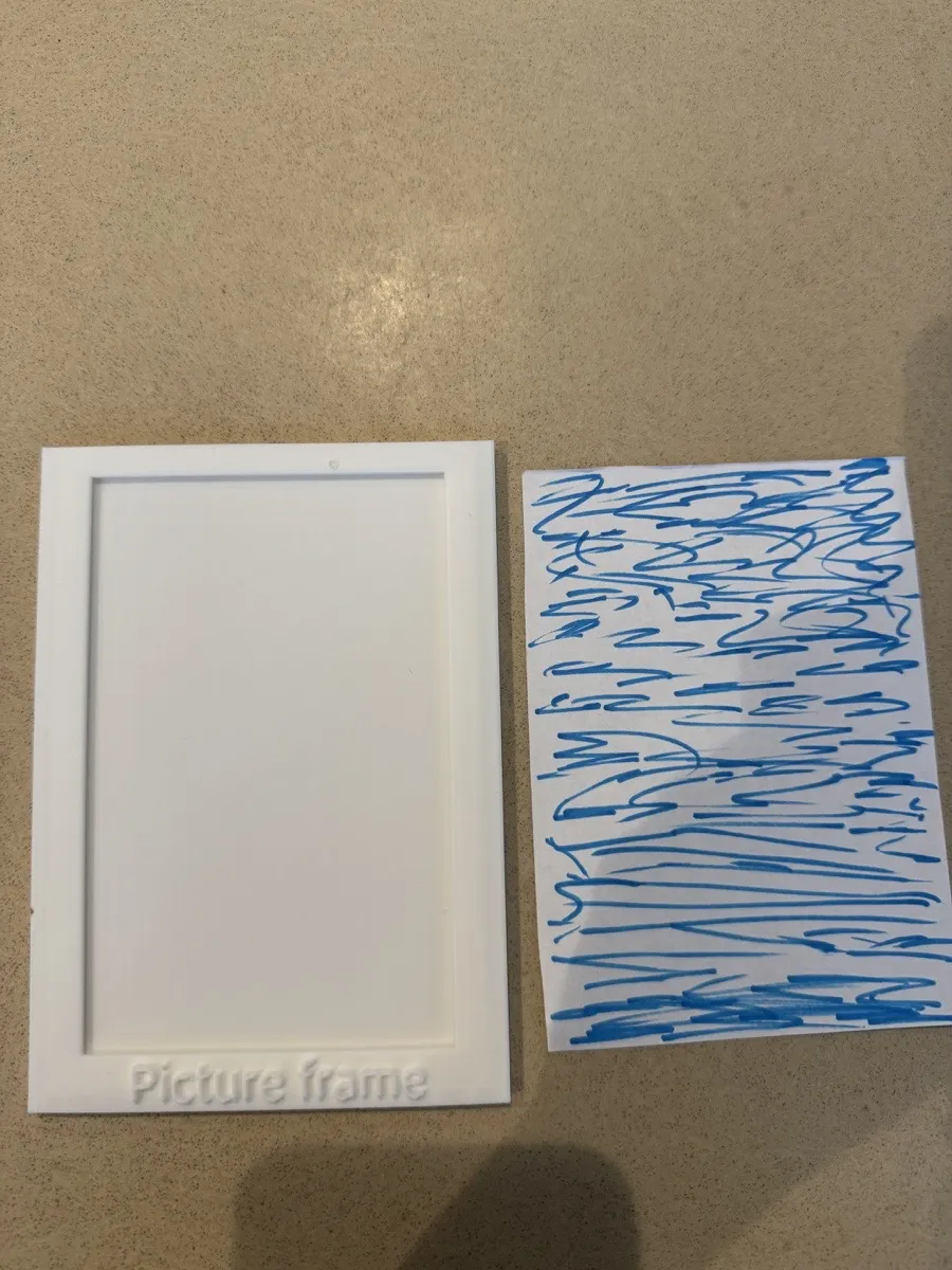 Fun Text Photo Frame Picture frame with custom text by Cy-Cy - MakerWorld