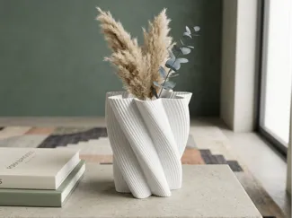 Vortex Twist Vase | Fully Customizable
