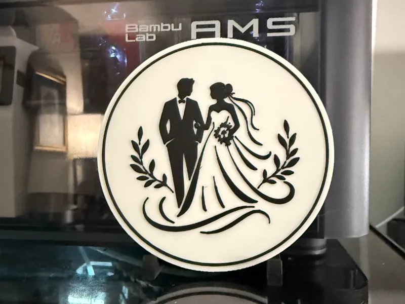WEDDING COASTER