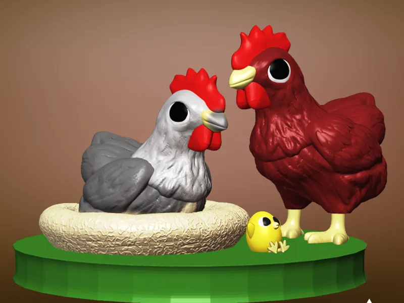 ANIMAL SERIES - BACKYARD CHICKENS