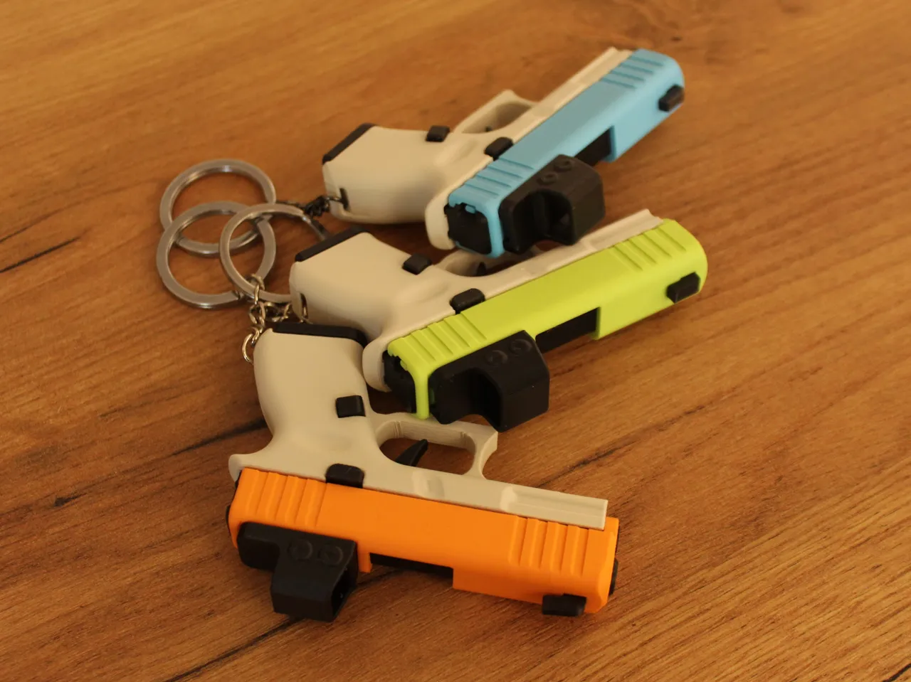 Glock Fidget Keychain – Slide-Action Toy view 3