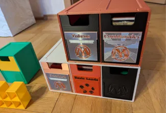 Customizable MTG DrawerSystem [OpenSCAD]