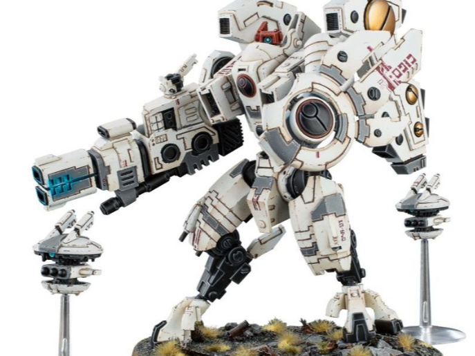 Space Fish Medium Robot - 3D printed Other Miniatures, in stock in India