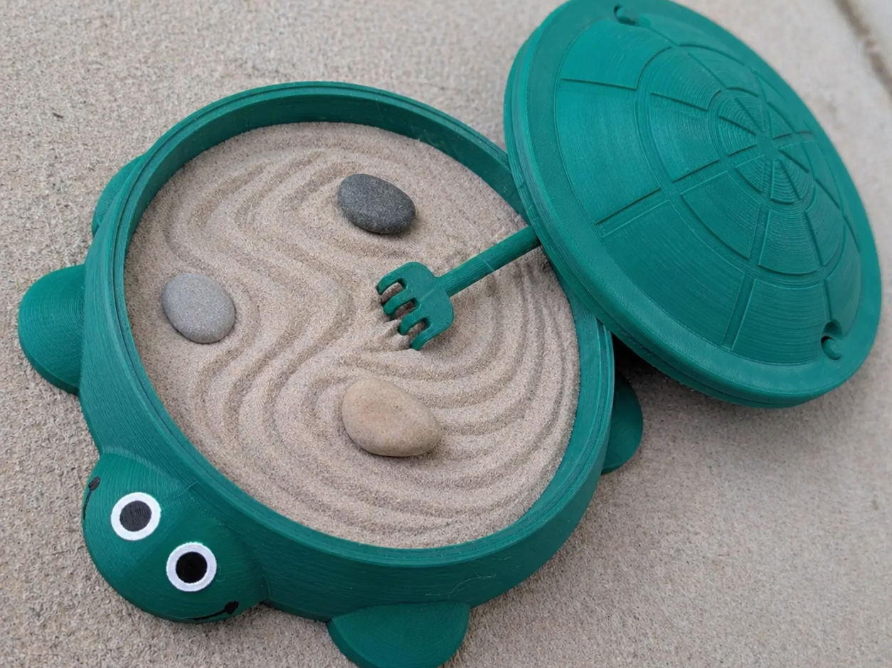 Little Tikes Turtle Mini Sandbox - Zen/ Water Bowl