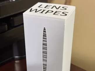 Zeiss Lens Wipes Wall Mount Dispenser