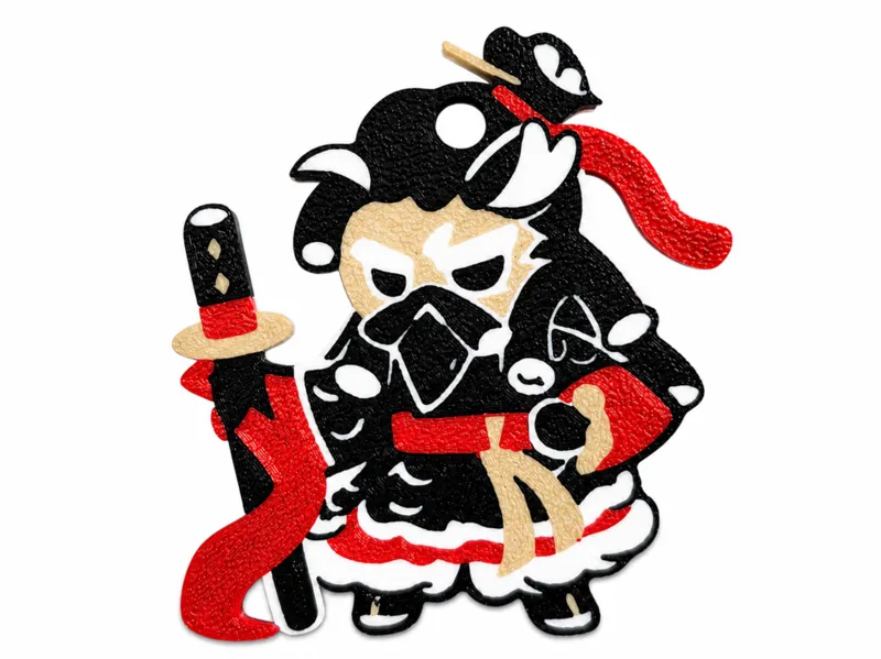 General Cookie Keyring_장군 쿠키 키링