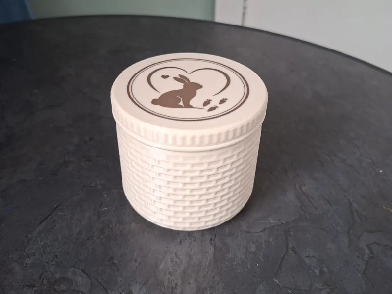 Bunny Treat Keeper – Rabbit Treat Storage Box