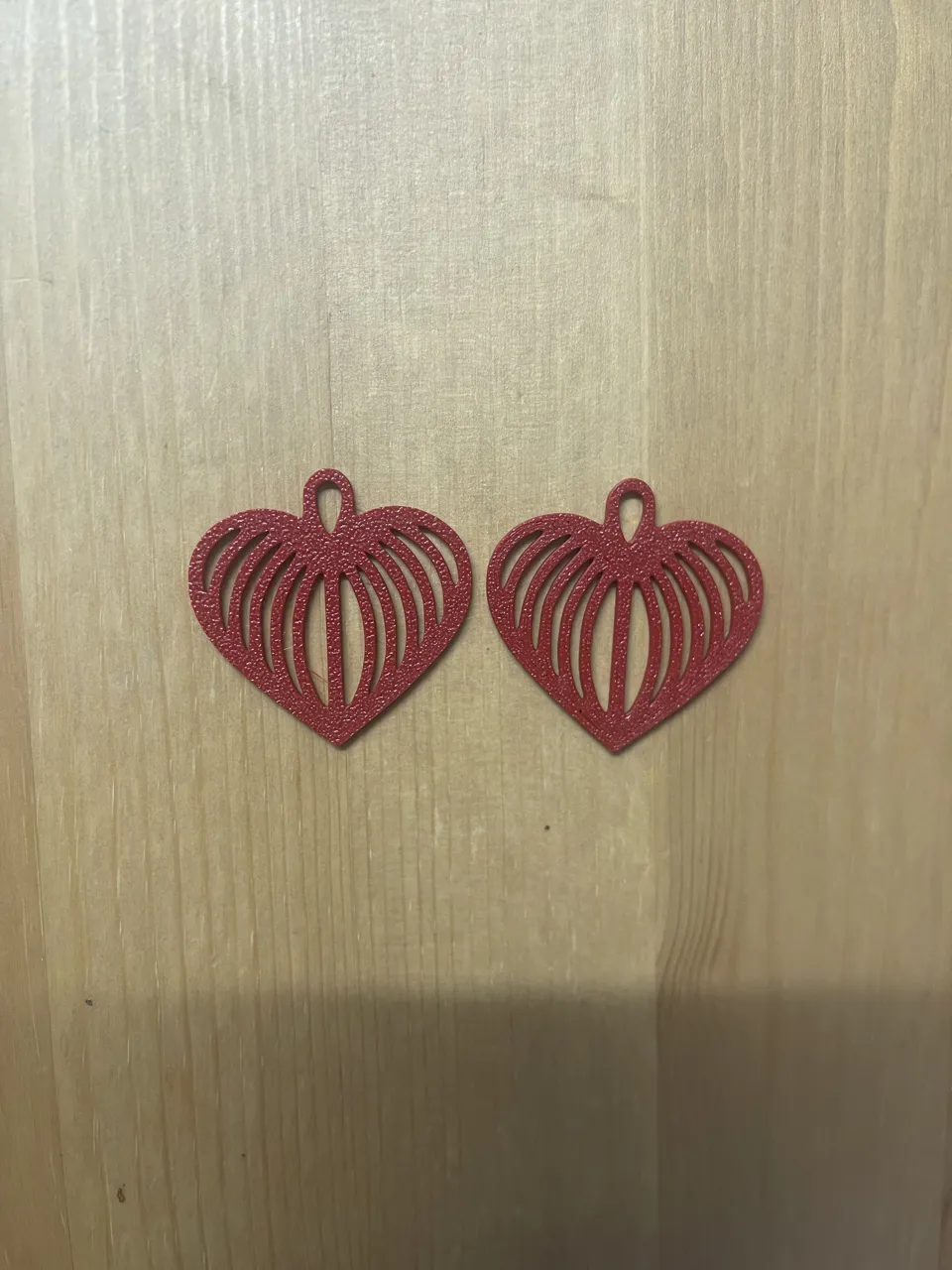 Heart Earrings view 2