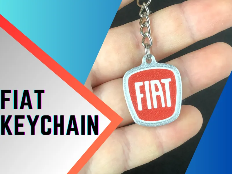 Fiat keychain