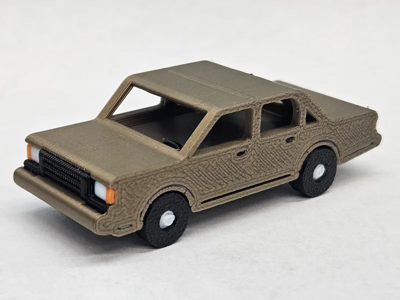 Print in Place Toy Car - Classico