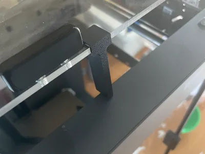 P1P Vision Enclosure – Lid Leg for Acrylic Panel