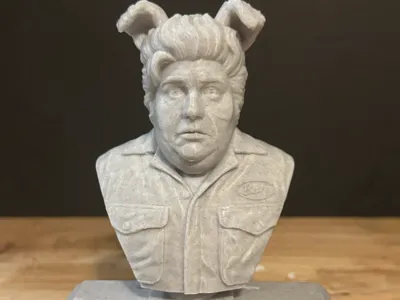 Spaceballs Barf bust marble display