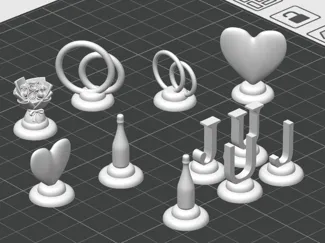 Miniatur-Figuren Monopoly, Brettspiele, Hochzeit