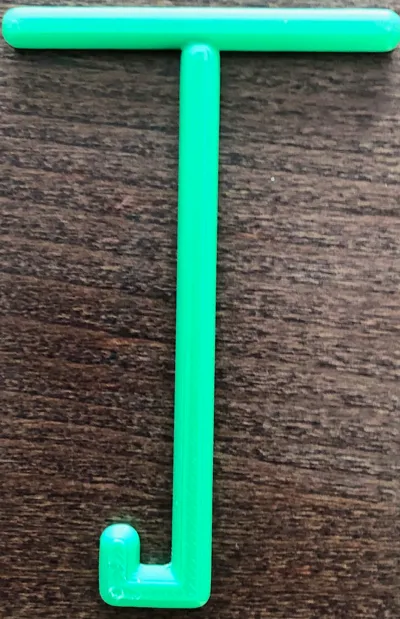 Shower enclosure profile key