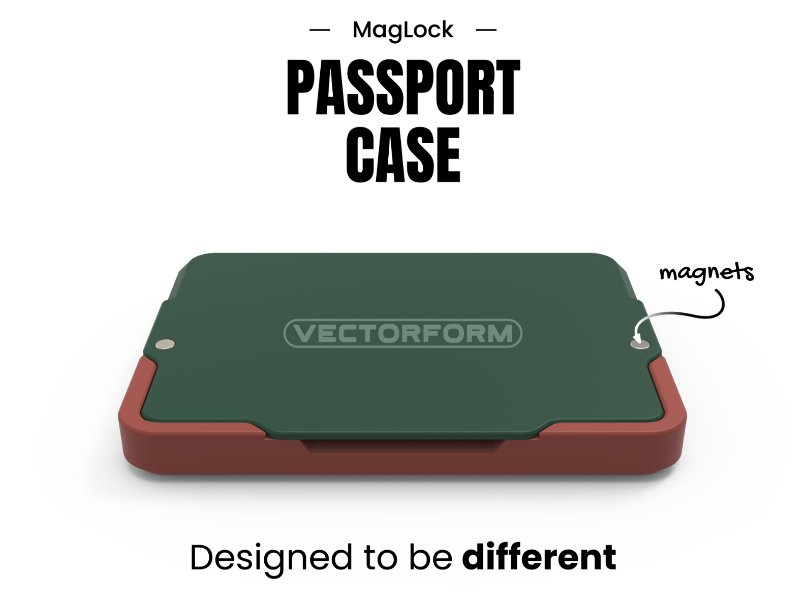 MagLock Passport Case