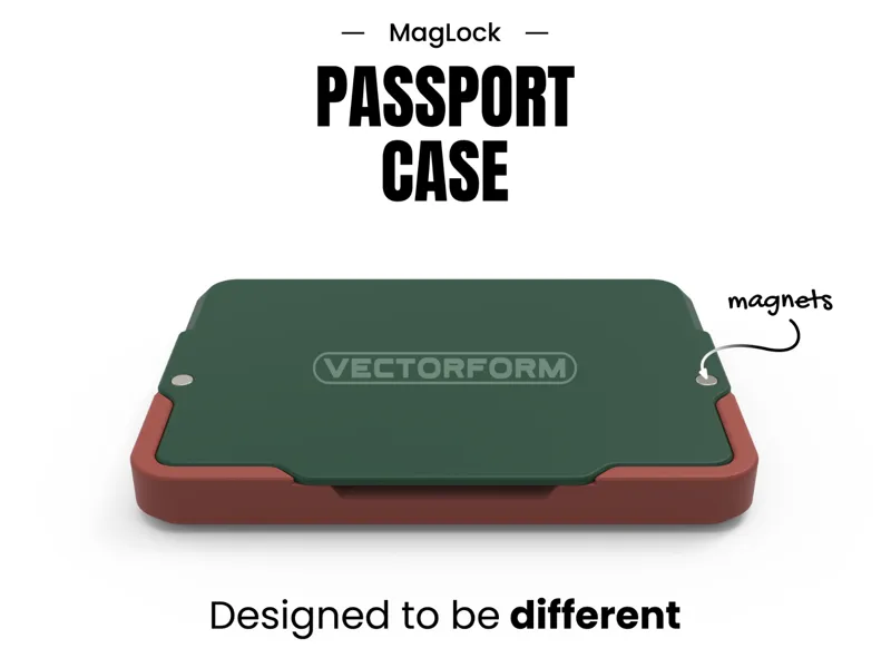 MagLock Passport Case