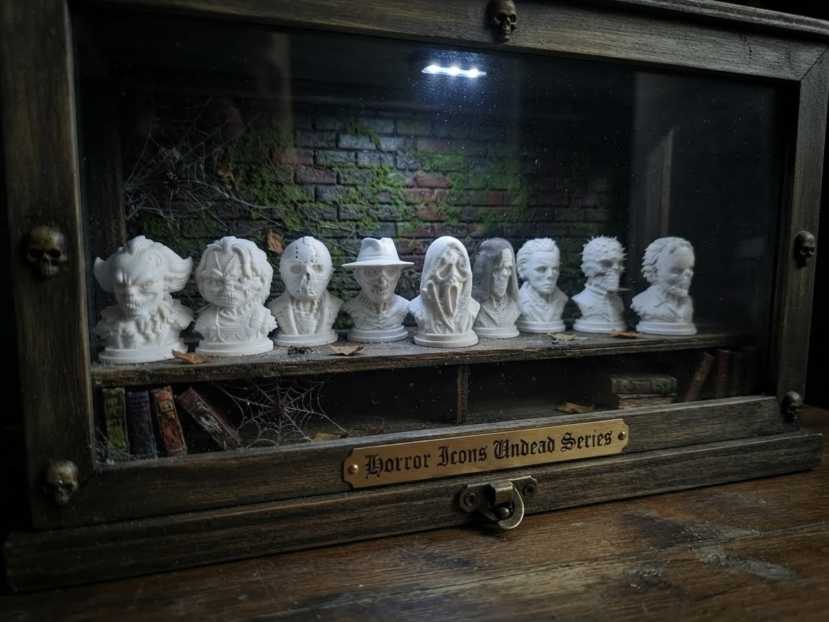 Horror Icons Undead Bust Collection | - 1