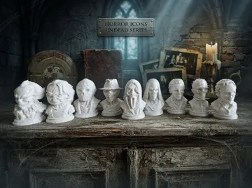 Figura decorativa: Horror Icons Undead Bust Collection | — vista de referencia 5