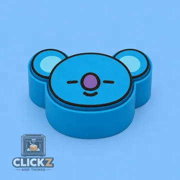 Objeto manipulable: KPop Boy Band BTS - BT21 - Fidget Clickers — vista de referencia 4