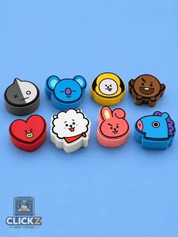 Objeto manipulable: KPop Boy Band BTS - BT21 - Fidget Clickers — vista de referencia 2