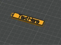V2 of numberplate0.2mm layer, 2 walls, 15% infill