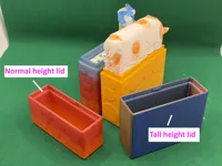 Tall lids for longer pads (All designs)