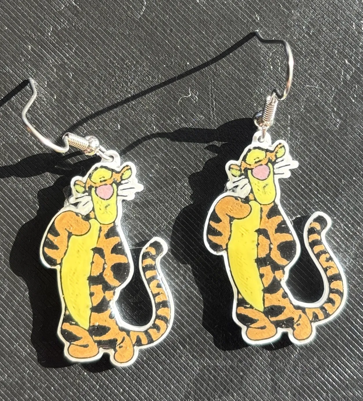 Tigger Earrings view 2