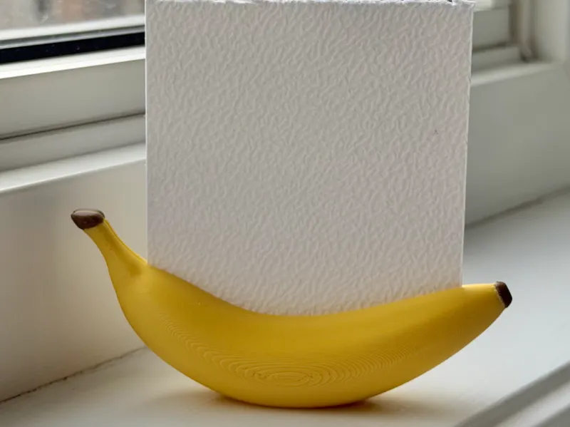 Banana Magnetic Label / Photo Holder