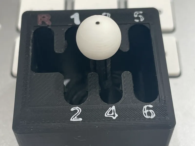 6 speed manual shift fidget