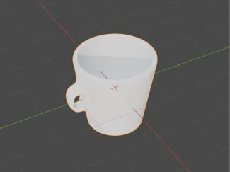 Einfache Tasse