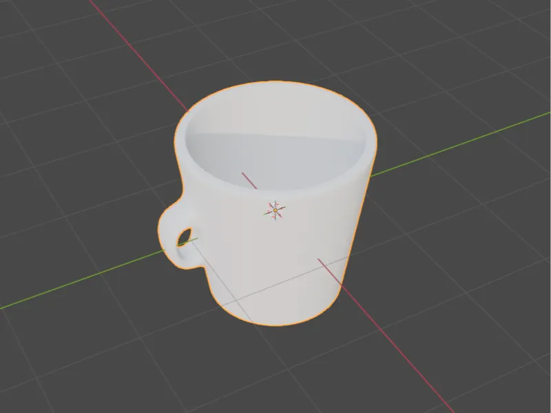 Einfache Tasse