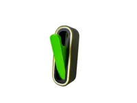 Gehäuse oval mit Stützen
