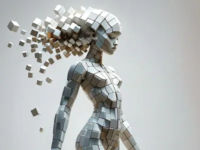 A Blocked Woman 