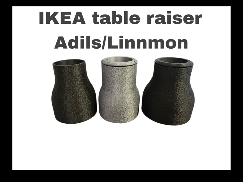 Boost LINNMON/ADILS Table with These Leg Extenders