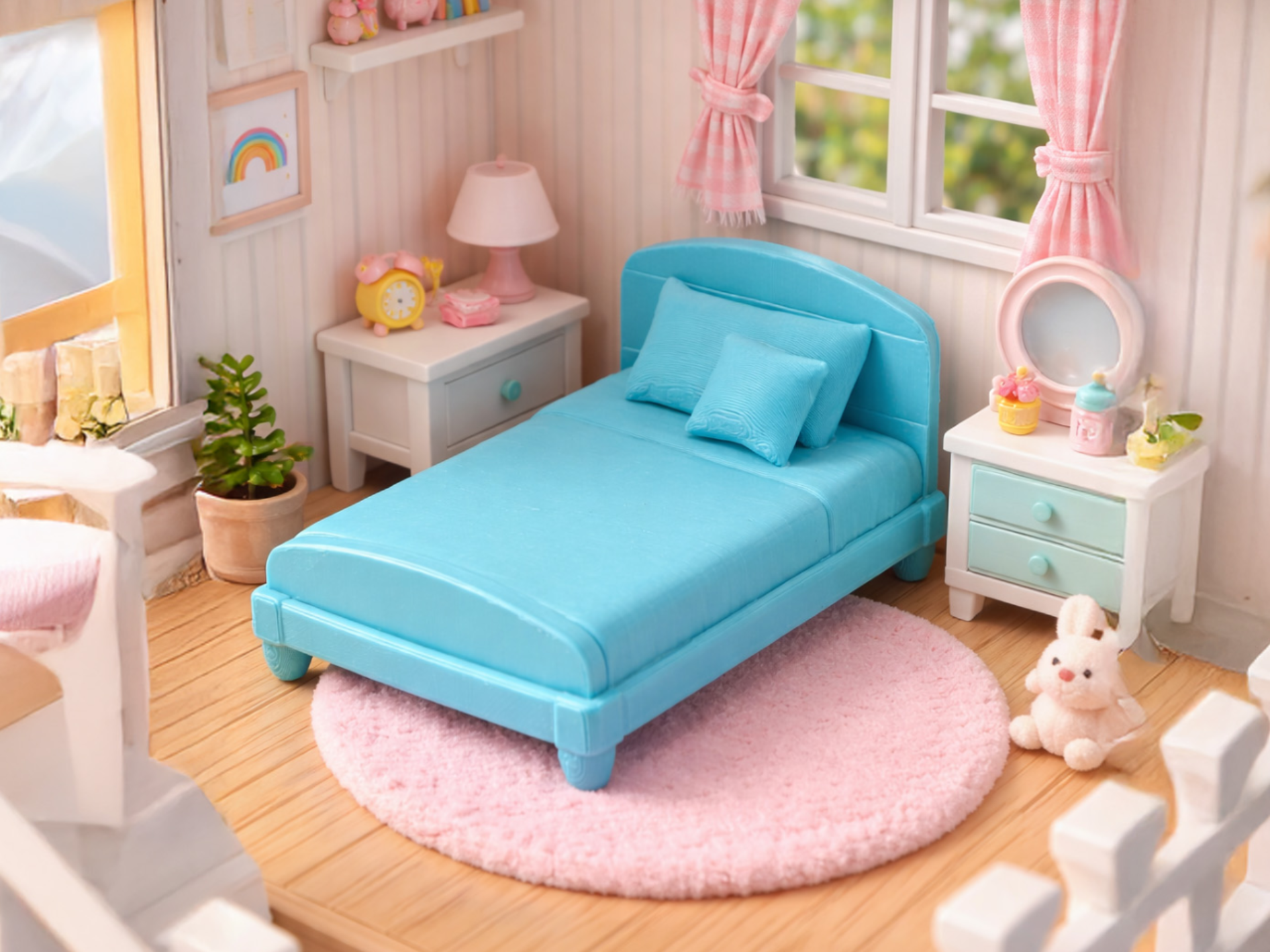 Cute Dollhouse Bed