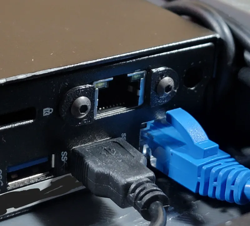 Dell Micro 2.5G ethernet mount