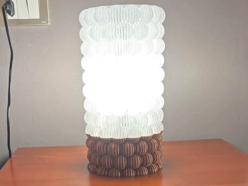 Cristal Blob Lamp