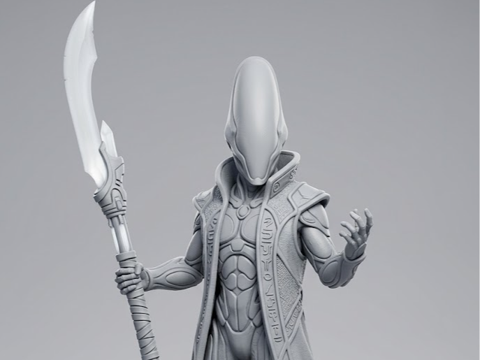 Ancient Elven Space Mystic 