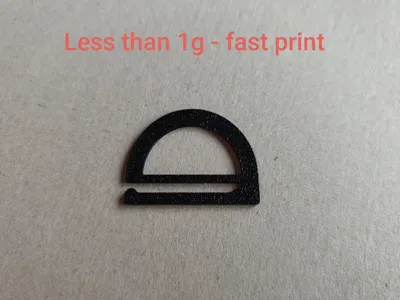 small towel hook | <1g | 35mm x 25mm 