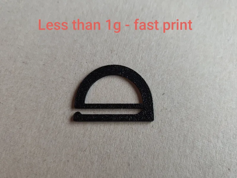 small towel hook | <1g | 35mm x 25mm 