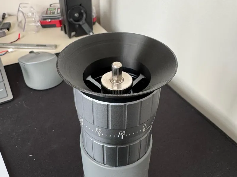 Funnel for coffe manual grinder