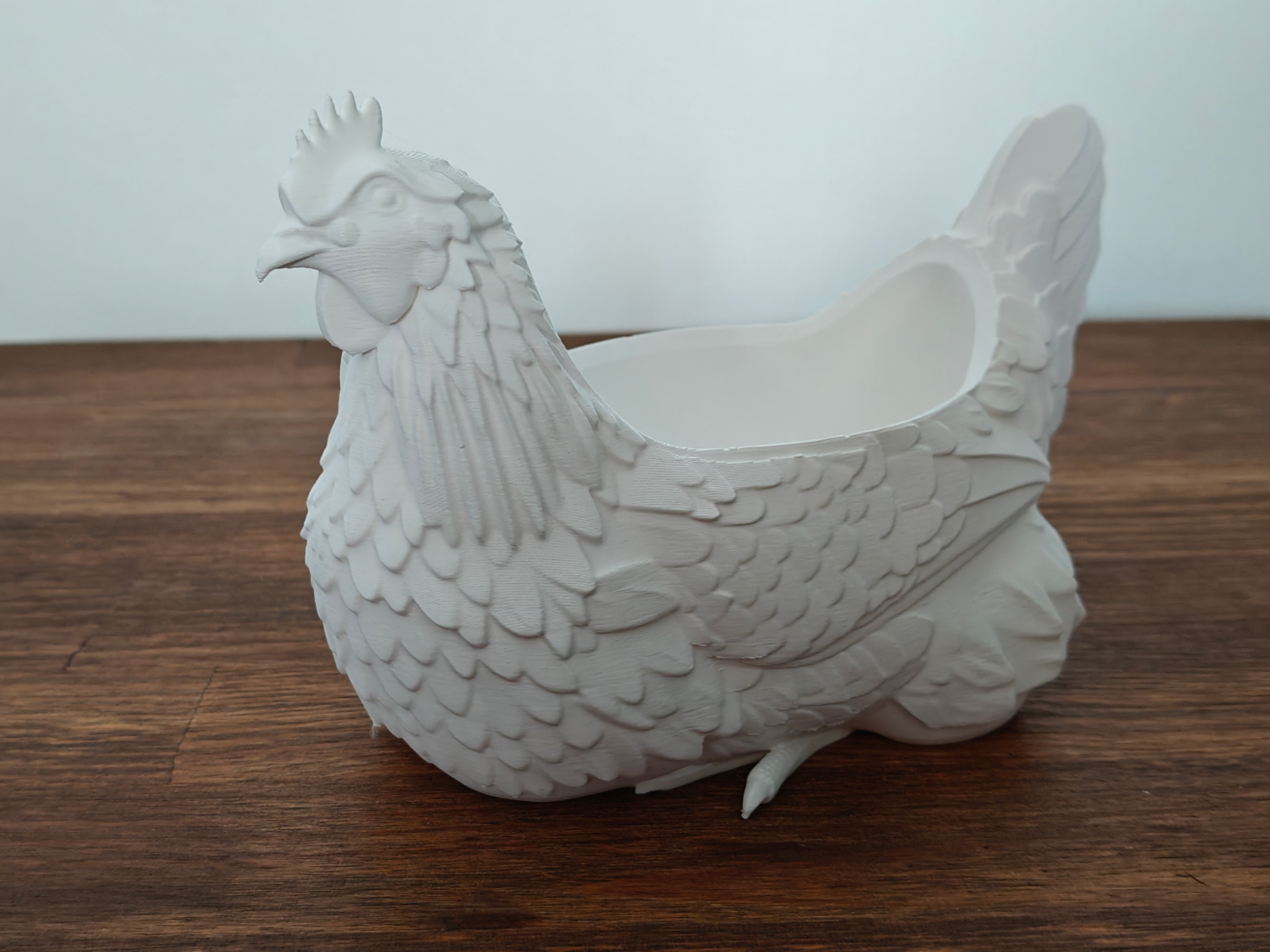 Rustic Farmhouse Chicken Hen Candy Dish Bowl