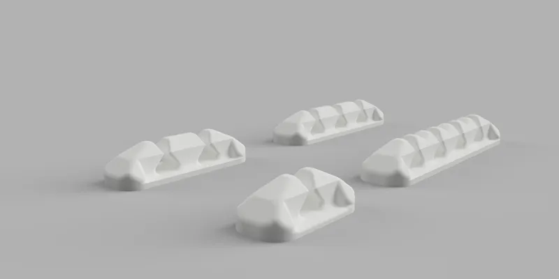 Cyber Truck Inspired  Cable Clip