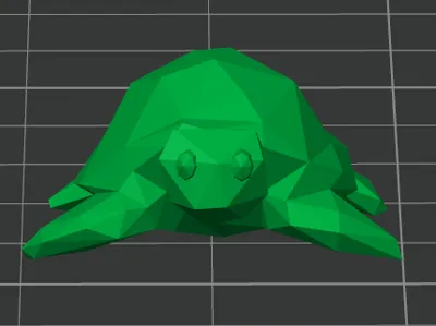 Turtle whit eyes