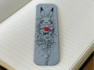 Cute Pokemon Pikachu Easter Bunny Bookmark