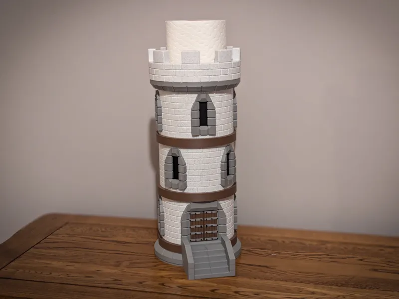 Castle Tower Storage -No Supports No AMS Required 