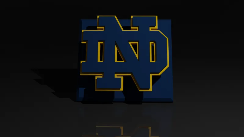 NCAA Notre Dame Fighting Irish Floating Logo Sign