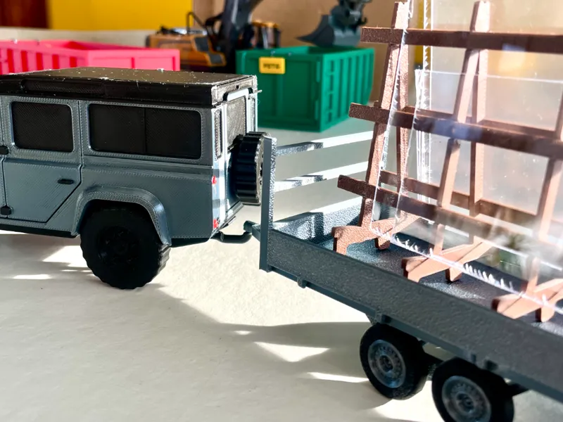 Tow Hitch for Defender Kit Card Trailer