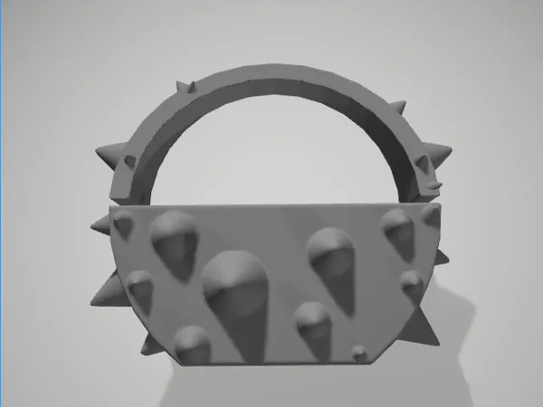 Sac à main à pointes